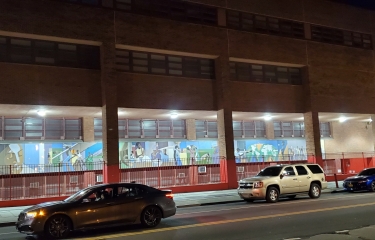 Outdoor Mural Boys and Girls High School Won Best Music Teacher Grammy Award